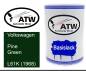 Preview: Volkswagen, Pine Green, L61K (1968): 500ml Lackdose, von ATW Autoteile West.